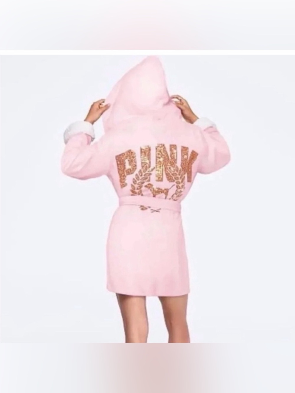 Cozy Women's Plush Open-Front Jacket in Light Pink